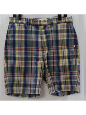 RLX Ralph Lauren Plaid Golf Shorts | Size 33 | Multicolor